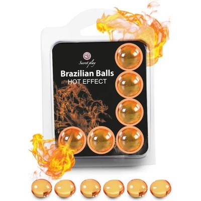 Secret Play set 6 brazilian balls hot effect