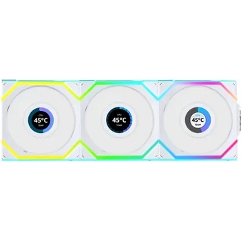 Lian Li UNI FAN SL Wireless LCD 120 White 3 ks 12SLLCD1W3W