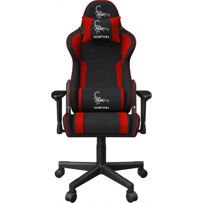 GEMBIRD SCORPION black/red mesh GC-SCORPION-01X – Zbozi.Blesk.cz