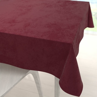 Biante Zamatový štvorcový obrus Velvet Prémium SVP-010 Tmavo vínový 90x90 cm
