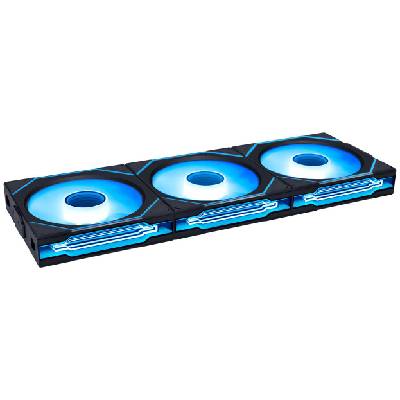 Вентилатори 3бр Lian Li UNI FAN SL-INF Wireless ARGB PWM - 120 mm Черни + Контролер (LL-FAN-LULI-135)