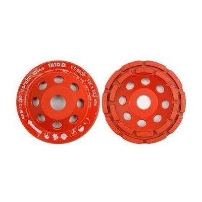 Kotouč diamantový 125 x 22,2 mm brusný YT-6030