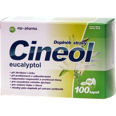 mp cineol 100 mg 100 kapslí