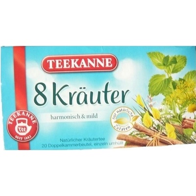 Teekanne bylinný čaj v nálevových vreckách 100 g