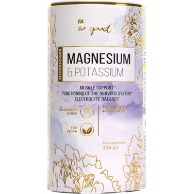 FA Nutrition Magnesium & Potassium with Stevia | So Good! Series [256 грама]