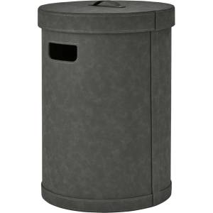 Blomus Тъмносив кош за пране от изкуствена кожа Sahla M - Blomus (67228)