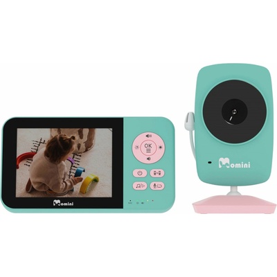 Momini BlissView Baby Monitor digitálna audio pestúnka 1 ks