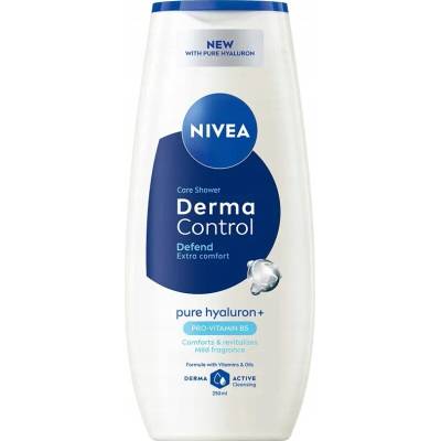 NIVEA DERMA CONTROL DEFEND Sprchový gél s kyselinou hyalurónovou a vitamínom B5 250 ml