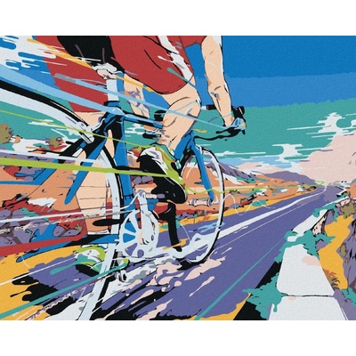 zuty Rychlá jízda 50 x 40 cm bez rám u a bez vypnutí plátna 8596530045489