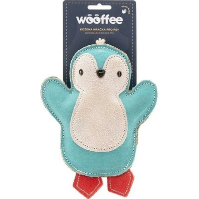 Wooffee pravá kůže veselý tučňák 20 cm