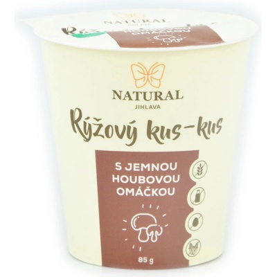 Natural Jihlava ryžový kuskus s jemnou hubovou omáčkou 85 g