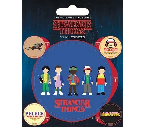 Samolepky Stranger Things