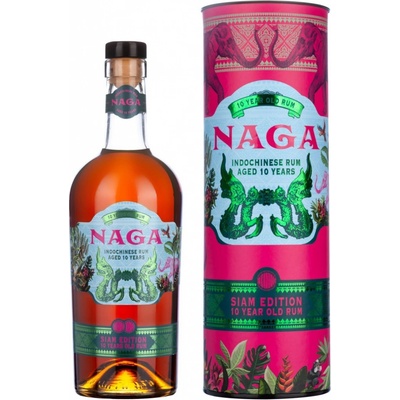 Naga Siam 10y 40% 0,7 l (tuba)
