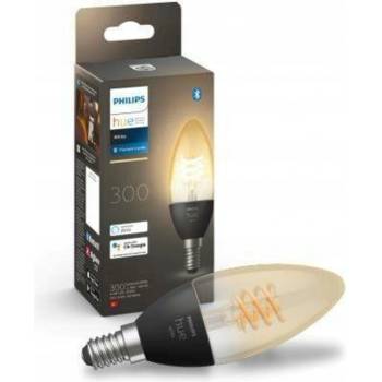 Philips Hue 8719514302235 LED filamentová žiarovka 1x4,5W E14 300lm 2100K White Ambience, stmievateľná, Bluetooth