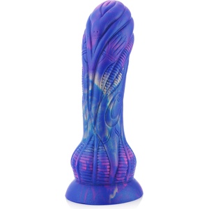 HISMITH WDD023-M Wildolo Silicone Dildo Blue-Purple