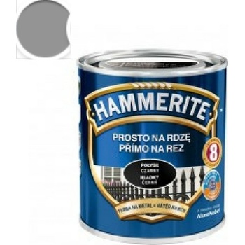 Hammerite přímo na rez, 0,70L, hladký světle šedý