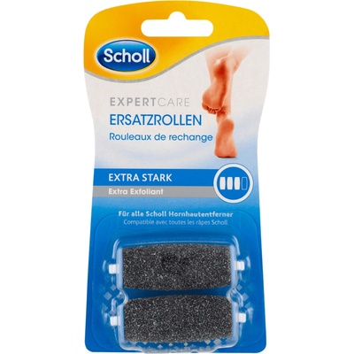 Scholl Velvet Smooth náhradní hlavice s diamantovými krystalky ultra drsná 2 ks – Zboží Dáma