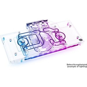 Alphacool Воден блок за видео карта Alphacool Eisblock Aurora Acryl GPX-A Radeon RX 6700XT Reference with Backplate (AC-1021671) - pcbuild