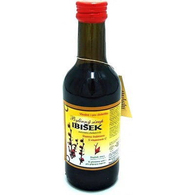 Klášterní officína Bylinný sirup Ibištek 250 ml