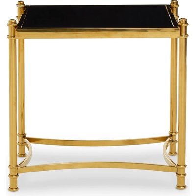 Premier Housewares Маса за съхранение със стъклен плот 50x56 cm Ackley - Premier Housewares (5527700)