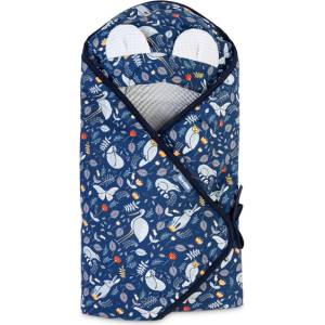  Пелена Waffle Carry Animal Land Grey За Столче За Кола 0-13Кг. 90X90