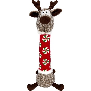 Kong Dog Holiday Shakers Luvs Reindeer s pískatkom polyester M