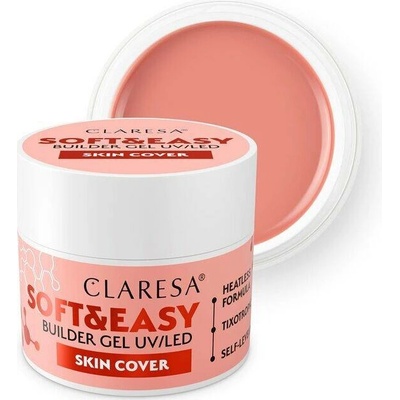Claresa Soft Easy Builder Uv Led gél na nechty cover skin 12 g