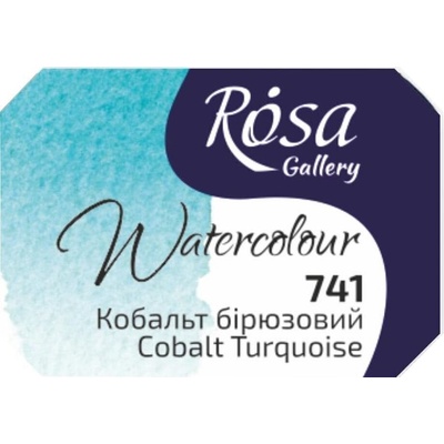Rosa 343741 Акварелна боя 741 Cobalt Turquoise 2, 5 ml 1 бр (343741)