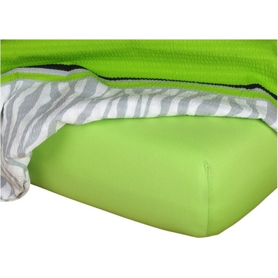 Dadka Jersey prostěradlo kiwi 160x220x20
