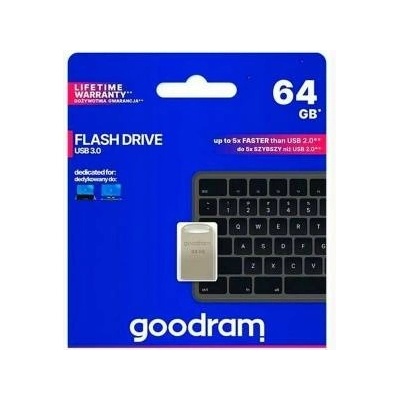 GOODRAM USB стик GoodRam UPO3 Сив Сребрист 64 GB