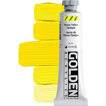 Golden Artist Colors Heavy Body АКРИЛНА боя Hansa Yellow Opaque 59 ml 1 бр (0001191-2)