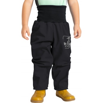 Unuo Batolecí softshellové kalhoty s fleecem Basic Černá