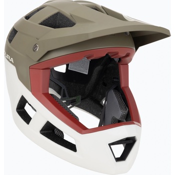 Endura Каска за велосипед Endura Singletrack Full Face MIPS туид зелена