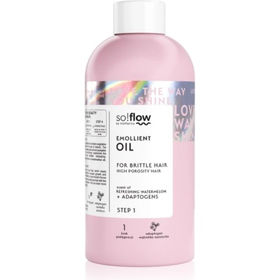 So!flow High Porosity Hair Emollient Oil хидратиращо олио за крехка и стресирана коса 150ml