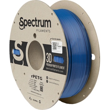 Spectrum 80589 3D филамент, r-PETG, 1, 75 мм, 1000g, син сигнал (80589)