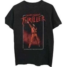 Michael Jackson Thriller White Red Suit Black
