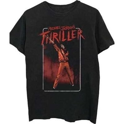 Michael Jackson Thriller White Red Suit Black