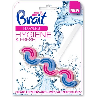 Brait kocka do WC -Flowers vôňa kvetín 45 g