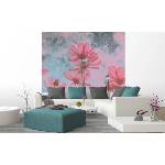 DIMEX ART Флизелинов фототапет абстрактни розови цветя 225 x 250 см