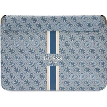 GUESS Калъф Guess GUCS16P4RPSB 16"", син / син, 4G Printed Stripes