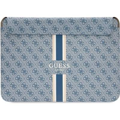 GUESS Калъф Guess GUCS16P4RPSB 16"", син / син, 4G Printed Stripes