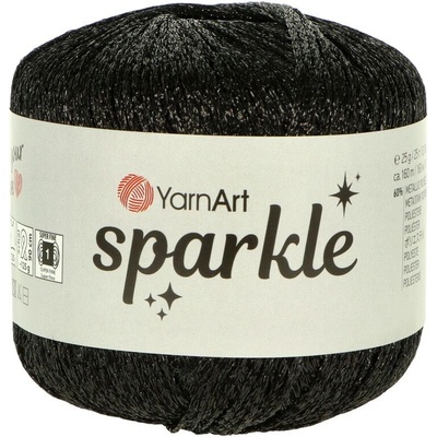 YarnArt Sparkle 1360 čierna