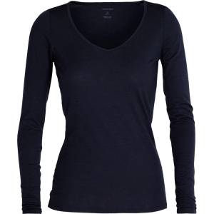 Icebreaker Дамско мериносово термобельо Icebreaker Women's Siren L/S Sweetheart Merino base layer - Midnight Navy - размер XS (115-0451-3811)