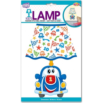 EP line Lampička na zeď samolepicí Autíčko 35 x 20 x 3 cm – Sleviste.cz