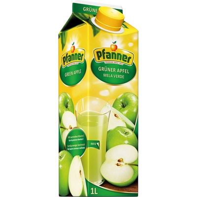 Pfanner Zelené jablko 1 l