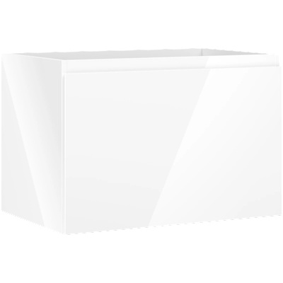 Mexen Orio шкаф за баня под мивка 70 см, 1 чекмедже, бял гланц - 91A10-07047-1-BF00 (91A10-07047-1-BF00)