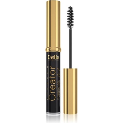 Delia Cosmetics Creator gél na obočie 4v1 Black 7 ml