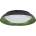 OSRAM - димируем LED плафон ORBIS PLATE LED/45W/230V Ø48 см, зелен/черен (P227659)