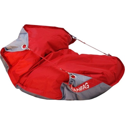 BeanBag 189x140 duo scarlet rose gray