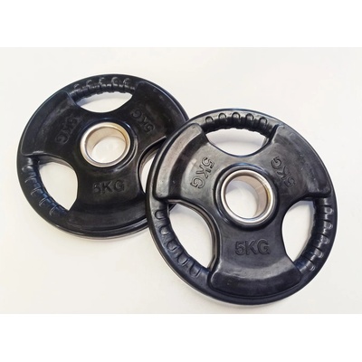 S-Sport Гумиран диск за щанга, 51 мм - 2x5 кг S-SPORT